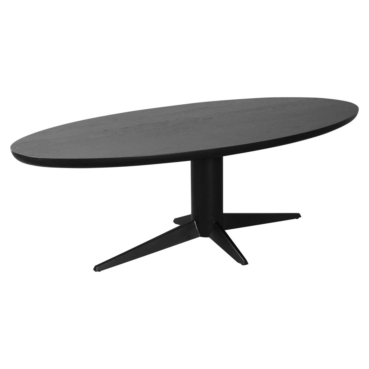 Spisebord Rayford svart ovalt 230 Richmond Interiors Spisebord