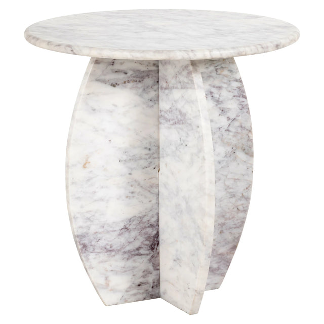 Endebord Holmes hvit 50Ø Richmond Interiors Sidebord
