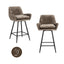 Counterstol Linsey niagara stone sett med 2 Richmond Interiors Barstol