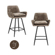 Counterstol Linsey niagara stone sett med 2 Richmond Interiors Barstol
