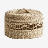 DISHY dekorasjon cover i flet, L Nordal STORAGE