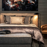 LOUD BROWN Putetrekk Artwood Pute