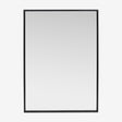 DOWNTOWN speil med jernramme - h80 cm - svart Nordal MIRRORS