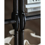 DOWNTOWN-vindueskap av jern - 185x120 - sort Nordal CABINETS