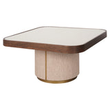 Salongbord Willox beige inkludert glass sett med 2 Richmond Interiors Sofabord