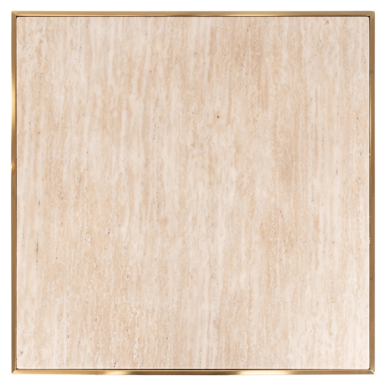 Bistrobord Brazza beige 70x70 Richmond Interiors Bordlampe