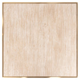 Bistrobord Brazza beige 70x70 Richmond Interiors Bordlampe