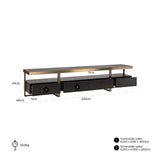 TV-benk Alexander Jones kull Diddley Richmond Interiors TV-benk