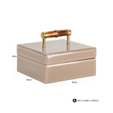 Oppbevaringsboks Jett beige Richmond Interiors Oppbevaring