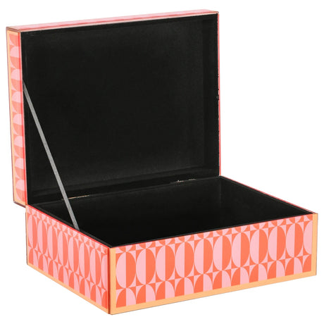 Oppbevaringsboks Abba rosa stor Richmond Interiors Oppbevaring