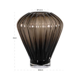 Vase Shani brown Richmond Interiors Vase