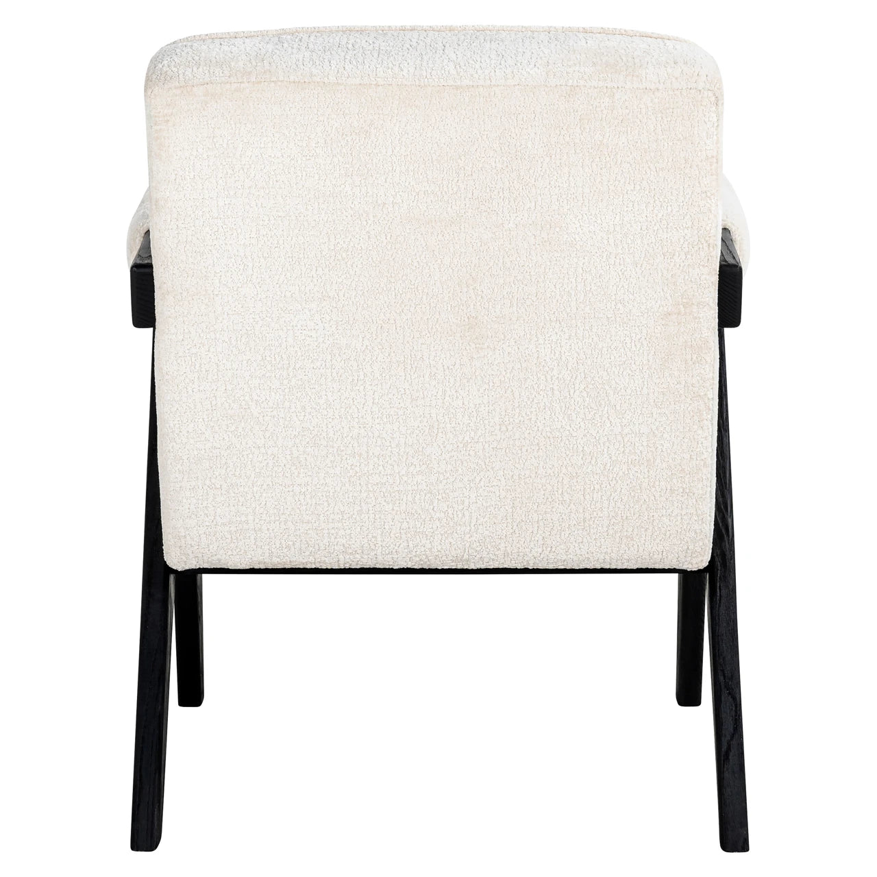 Lounge chair Cooper hvit chenille Richmond Interiors Lenestol