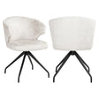 Spisestol Milly cream fusion swivel Richmond Interiors Spisestol