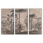 Veggkunst Rhapsody brun sett med 3 Richmond Interiors Bilde