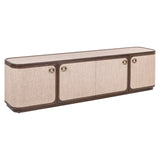 TV-benkskap Willox beige med 4 dører Richmond Interiors TV-benk