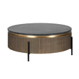Salongbord Ironville gull 90Ø Richmond Interiors Sofabord