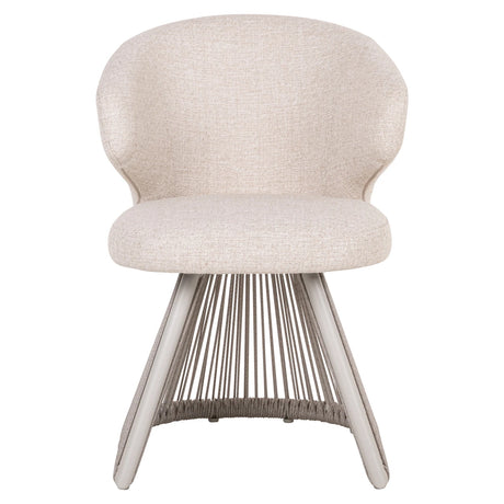 Utendørs spise stol Nuba beige alpine Richmond Interiors Spisestol