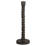 Candle holder Milena messing antikk liten Richmond Interiors Lysestake