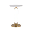 Endebord Celine børstet gull Richmond Interiors Sidebord