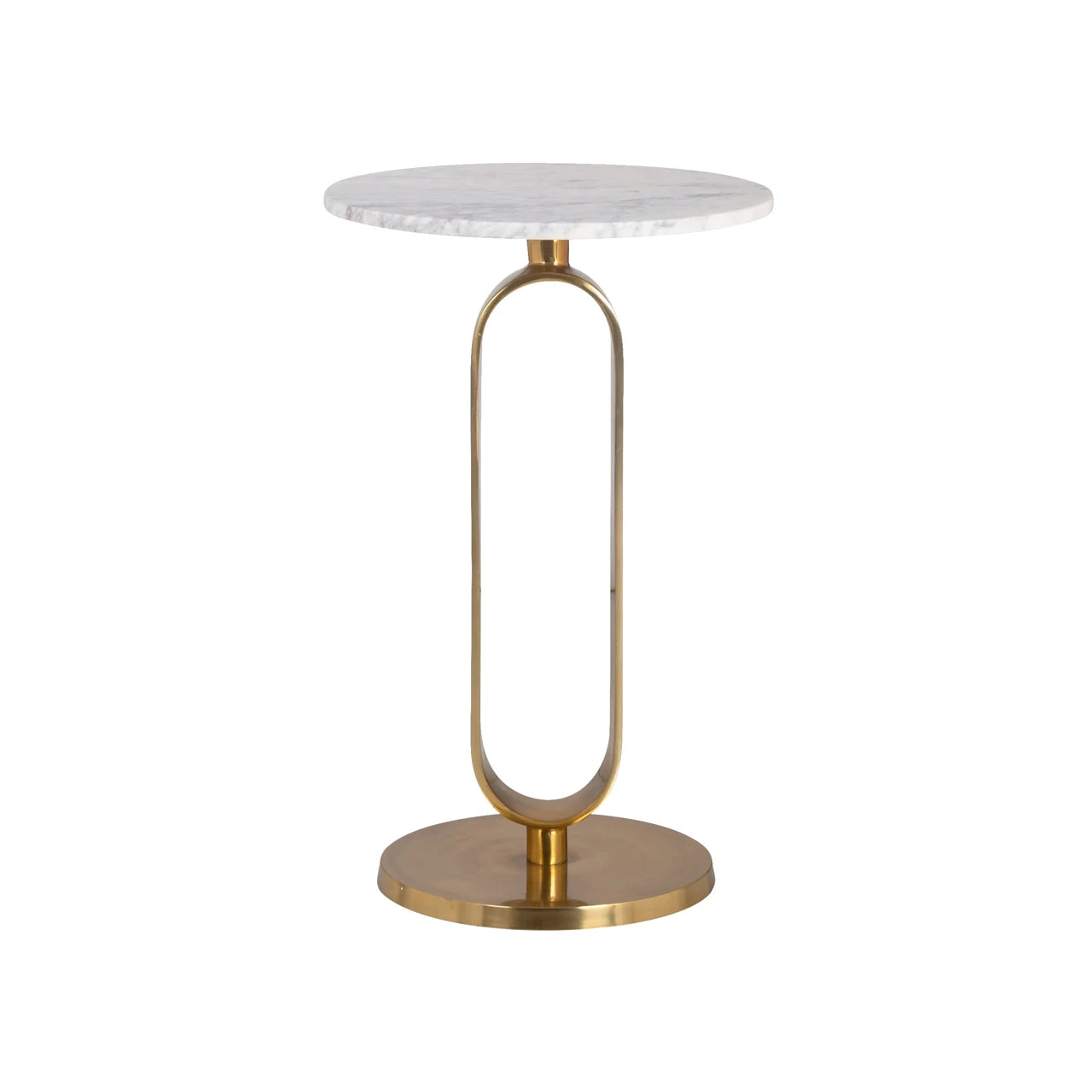 Endebord Celine børstet gull Richmond Interiors Sidebord