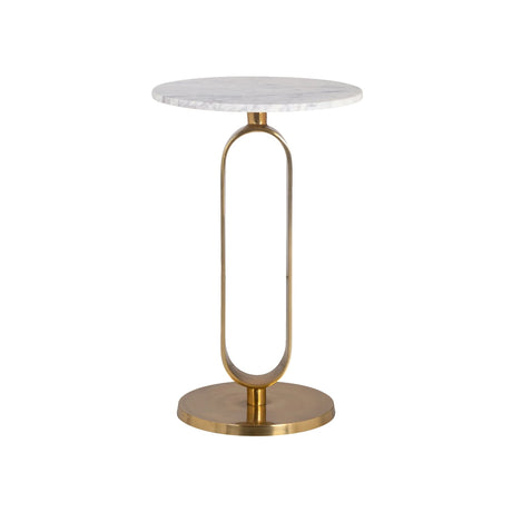 Endebord Celine børstet gull Richmond Interiors Sidebord