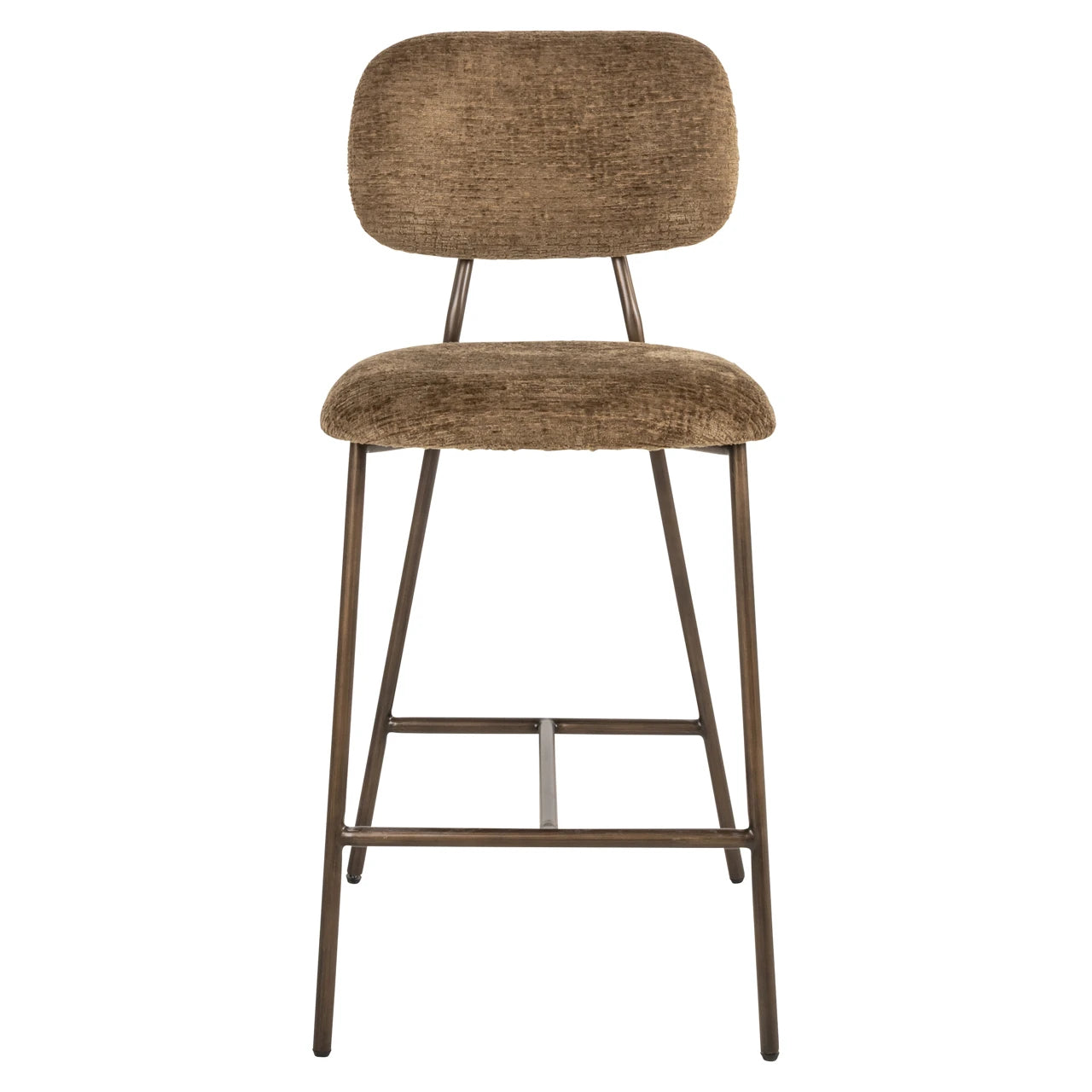 Counter stool Xenia brandy fusion brannhemmende sett med 2 Richmond Interiors Barstol