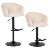 Bar stool Nikki niagara beige svingbar brannhemmende Richmond Interiors Barstol
