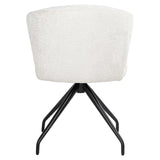 Spisestol Milly cream fusion swivel Richmond Interiors Spisestol