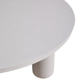 Utendørs kaffebord Quinn lys beige 86Ø Richmond Interiors Sofabord