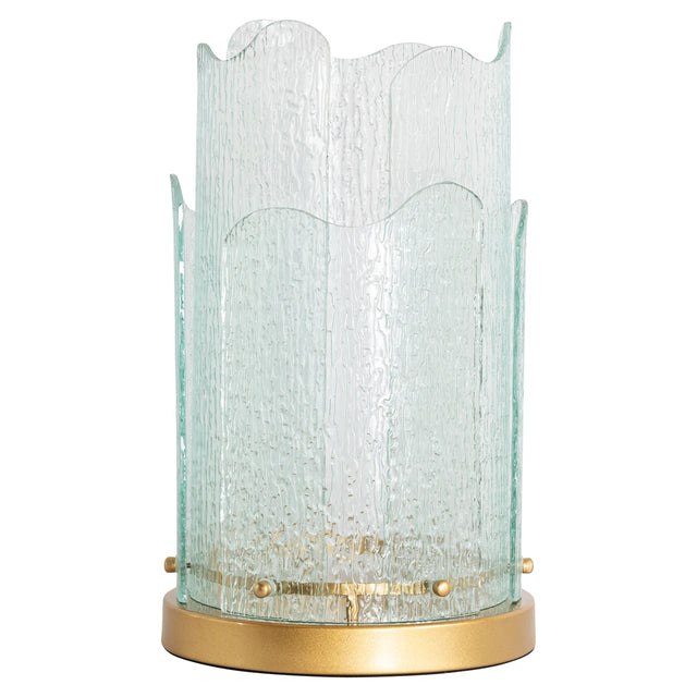 Hurricane light Danila gull stor Richmond Interiors Lanterne og lysglass