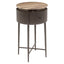 Endebord Russo askebrun Richmond Interiors Sidebord