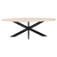 Spisebord Avalon bronse ovalt 230 Richmond Interiors Spisebord