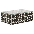 Oppbevaringsboks Vivian svart stor Richmond Interiors Oppbevaring