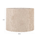 Lampeskjerm Emily nydelig beige 50Ø Richmond Interiors Lampeskjerm