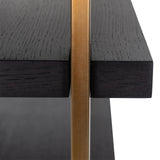 Utstillingsskap Alexander Jones kullfarget Rigley Richmond Interiors Vitrineskap