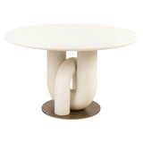 Spisebord Winslow white 135Ø Richmond Interiors Spisebord