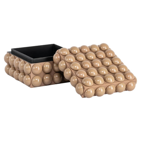 Oppbevaringsboks Ash beige liten Richmond Interiors Oppbevaring