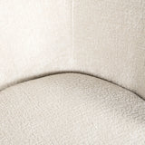 Spisestol Amphara FR hvit chenille flammehemmende Richmond Interiors Spisestol
