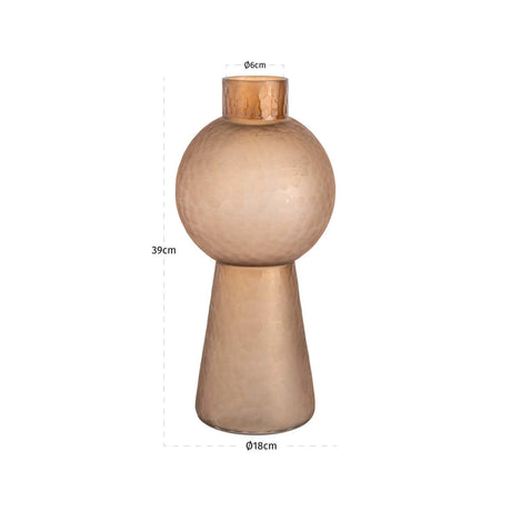 Vase Ora brown large Richmond Interiors Vase