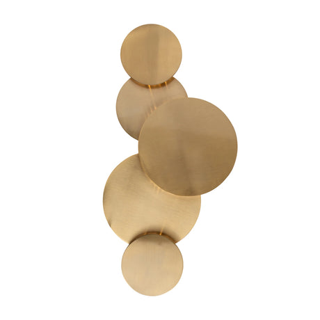 Veggmontert lampe Collin børstet gull Richmond Interiors Vegglampe
