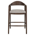 Krakk Mihara mocca fancy brannhemmende Richmond Interiors Barstol