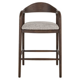 Krakk Mihara mocca fancy brannhemmende Richmond Interiors Barstol