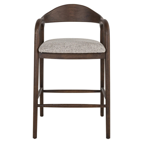 Krakk Mihara mocca fancy brannhemmende Richmond Interiors Barstol