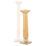Lysestake Milou amber liten Richmond Interiors Lysestake