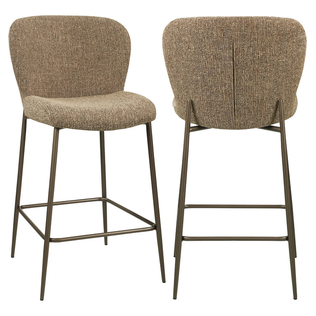 Counter stool Odarby brun tweed brannhemmende Richmond Interiors Barstol