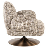 Loungestol Kagney brun omara svingbar Richmond Interiors Lenestol