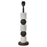 Bordlampe Kiera messing antikk Richmond Interiors Bordlampe