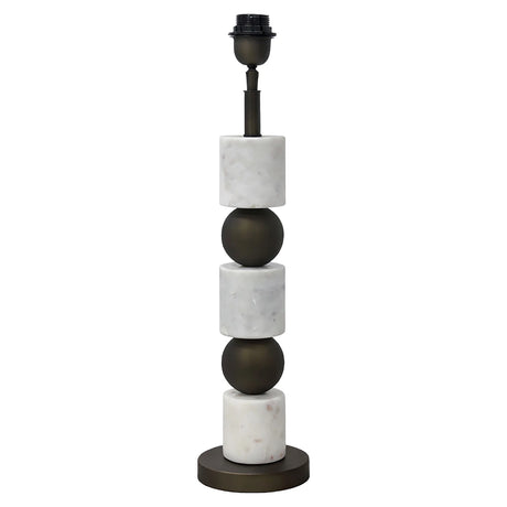 Bordlampe Kiera messing antikk Richmond Interiors Bordlampe