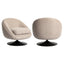 Lounge chair Nodo naturlig chunky svingbar Richmond Interiors Lenestol