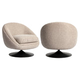 Lounge chair Nodo naturlig chunky svingbar Richmond Interiors Lenestol